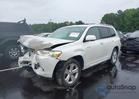 2008 Toyota Highlander Limited from USA, damaged, VIN JTEDS42A382012809
